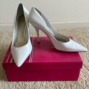 BCBGirls white heels